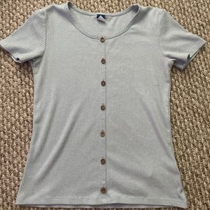 Light Blue button shirt